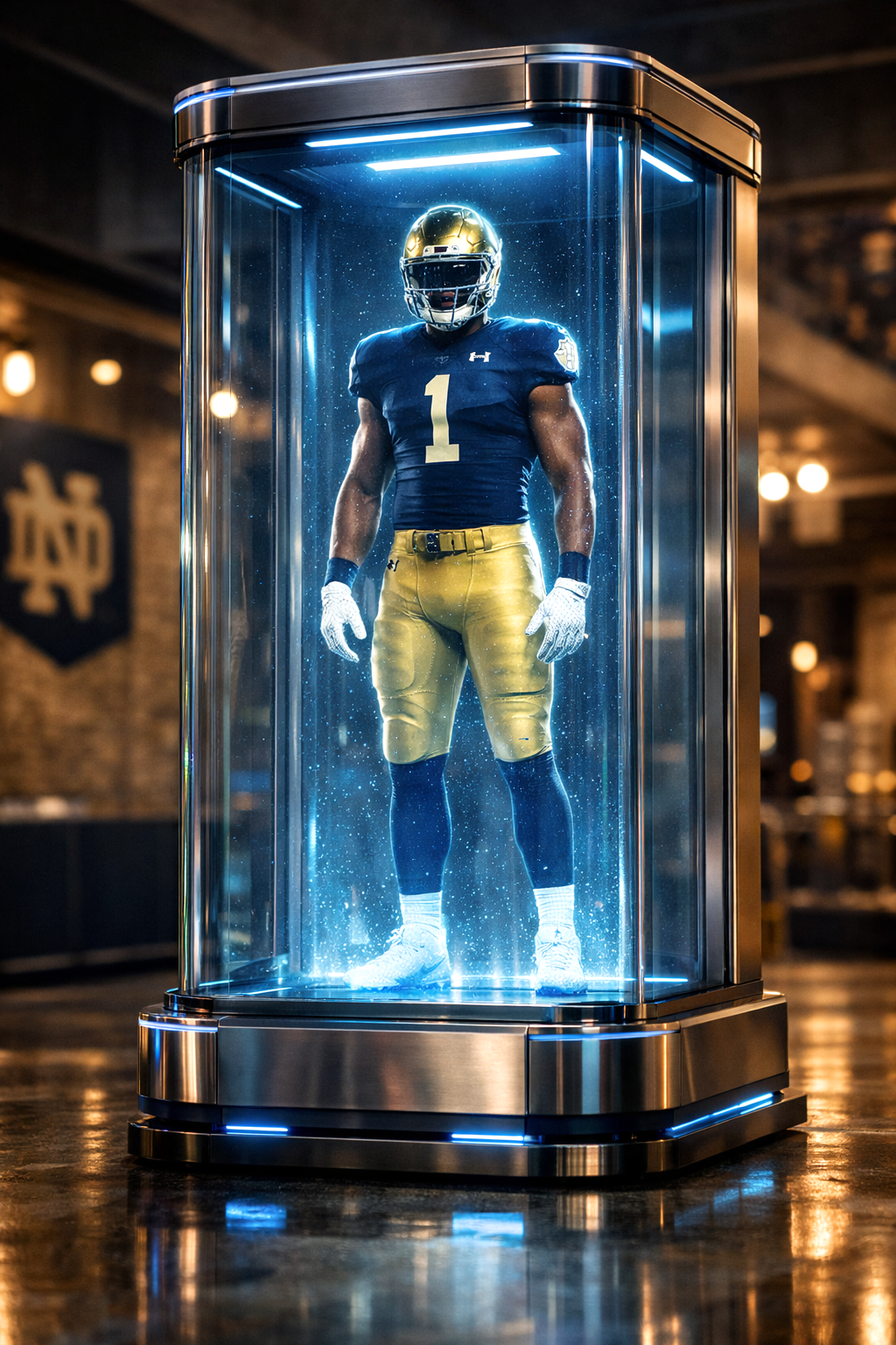 Notre Dame Hologram
